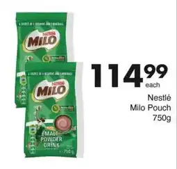 Save Nestlé Milo Pouch offer