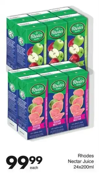 Save Rhodes Nectar Juice offer