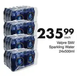Save Valpre Still/ Sparkling Water offer