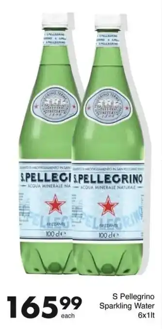 Save S Pellegrino Sparkling Water offer