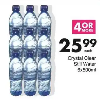 Save Crystal Clear Still Water offer