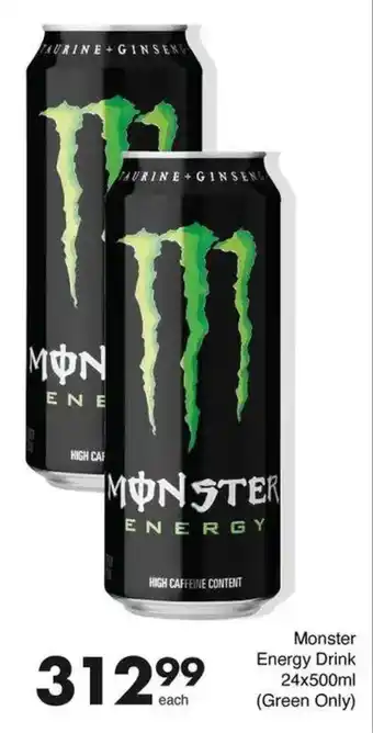 Save Monster Energy Drink offer
