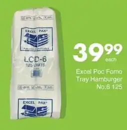Save Excel Poc Fomo Tray Hamburger offer