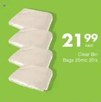 Save Clear Bin Bags offer