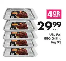 Save UBL Foil BBQ Grilling Tray offer