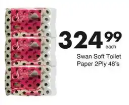 Save Swan Soft Toilet Paper 2Ply offer