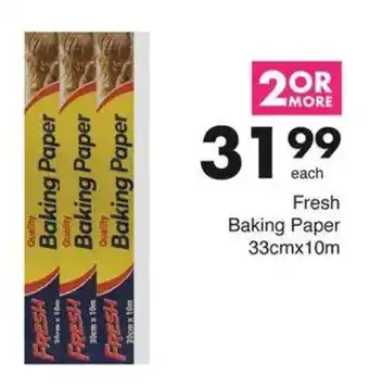 Save Fresh Baking Paper offer