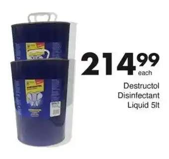 Save Destructol Disinfectant Liquid offer