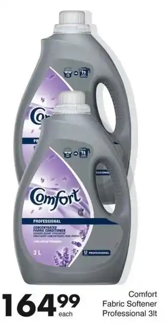 Save Comfort Fabric Softener Professional offer