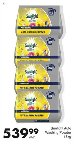 Save Sunlight Auto Washing Powder offer