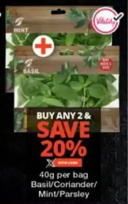 Checkers Basil/ Coriander/ Mint/ Parsley offer