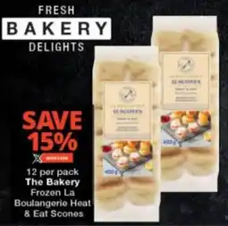Checkers The Bakery Frozen La Boulangerie Heat & Eat Scones offer