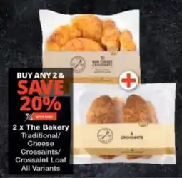 Checkers The Bakery Traditional/ Cheese Crossaints/ Crossaint Loaf All Variants offer