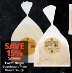 Checkers Earth Origin Sourdough/ Plain Bread Dough offer