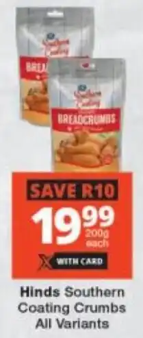 Checkers Hinds Southern Coating Crumbs All Variants offer