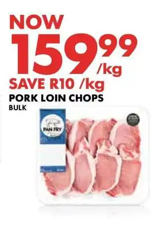 Woolworths Pork Loin Chops offer