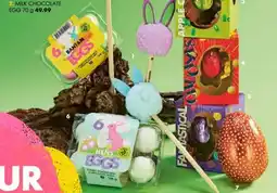 Woolworths MILK CHOCOLATE EGG offer