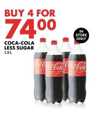 Woolworths Coca-Cola Less Sugar offer