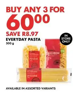 Woolworths Everyday Pasta offer