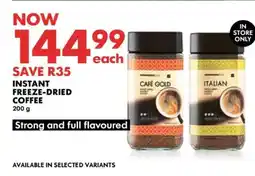 Woolworths Instant Freeze Dried Coffee offer