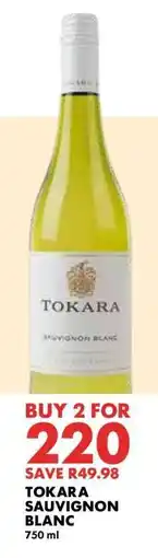 Woolworths Tokara Sauvignon Blanc offer