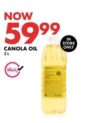 Woolworths Canola Oil offer
