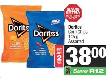 Spar DORITOS CORN CHIPS offer