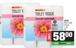 Spar SPAR Mini Toilet Tissue offer