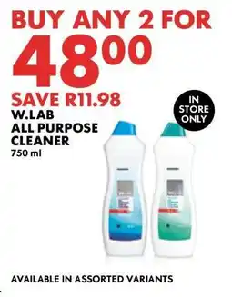 Woolworths W.LAB All Purpose Cleaner offer