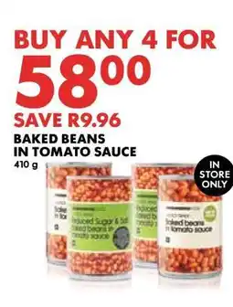 Woolworths Baked Beans in Tomato Sauce offer
