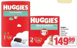 Spar HUGGIES Dry Comfort Diapers offer
