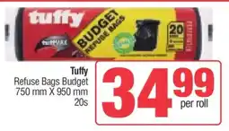 Spar Tuffy Refuse Bags Budget offer