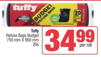 Spar Tuffy Refuse Bags Budget offer