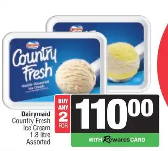 Spar Dairymaid Country Fresh Ice Cream offer