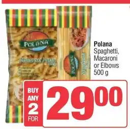 Spar Polana Spaghetti, Macaroni or Elbows offer