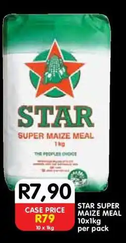 Shoprite STAR SUPER MAIZE MEAL 1kg offer
