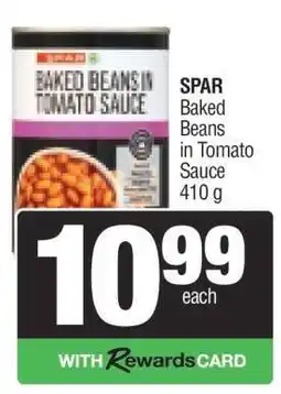 Spar SPAR Baked Beans in Tomato Sauce offer