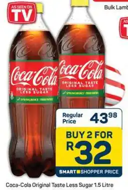 Pick n Pay Coca Cola Original Taste Less Sugar 1.5 Litre offer