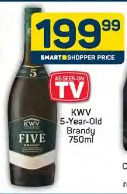 Pick n Pay KWV 5-Year-Old Brandy 750ml offer
