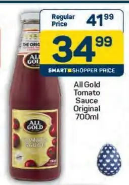 Pick n Pay All Gold Tomato Sauce Original 700ml offer