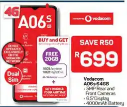 Pick n Pay Vodacom A06s 64GB offer