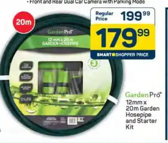 Pick n Pay GardenPro 12mm x 20m Garden Hosepipe and Starter Kit offer