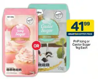 Pick n Pay PnP Icing or Castor Sugar 1kg Each offer