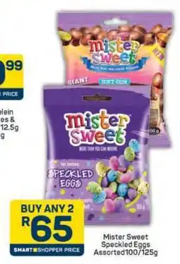Pick n Pay Mister Sweet Speckled Eggs Assorted 100/125g offer