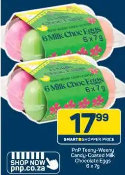 Pick n Pay PnP Teeny-Weeny Candy-Coated Milk Chocolate Eggs 6 x 7g offer