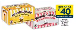Pick n Pay Wooden Spoon Yellow or White Margarine 500g Brick offer