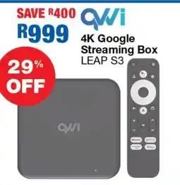 OK Furniture 4K Google Streaming Box LEAP S3 offer