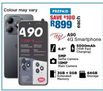 OK Furniture itel A90 4G Smartphone offer