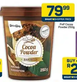 Pick n Pay PnP Cocoa Powder 250g offer