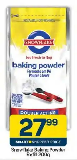 Pick n Pay Snowflake Baking Powder Refill 200g offer